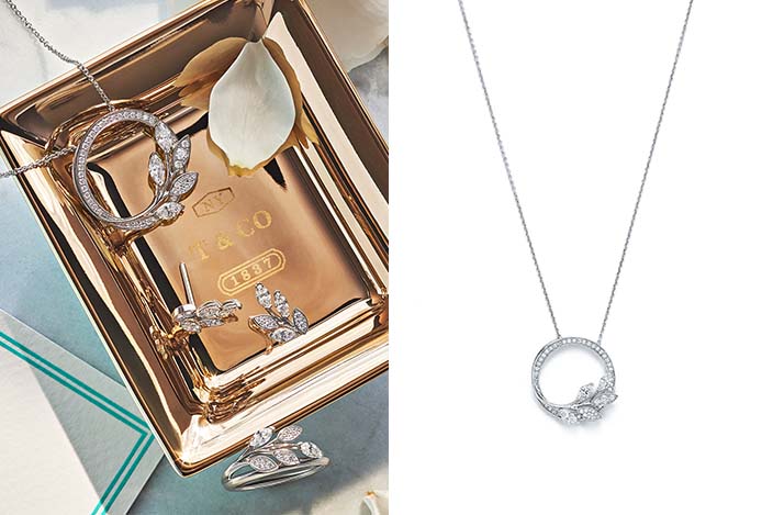 BVLGARI BVLGARI 18K 玫瑰金鏤空項鍊,鑲飾珍珠母貝元素和 1 顆圓形明亮型切割鑽石 HK$21,800